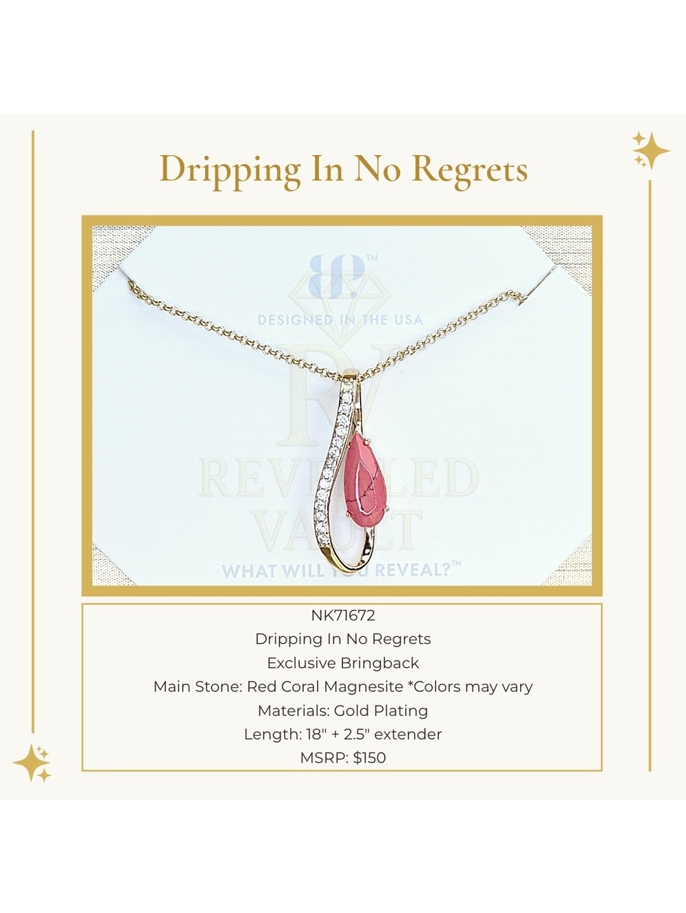 Dripping In No Regrets Exclusive Bringback - OG